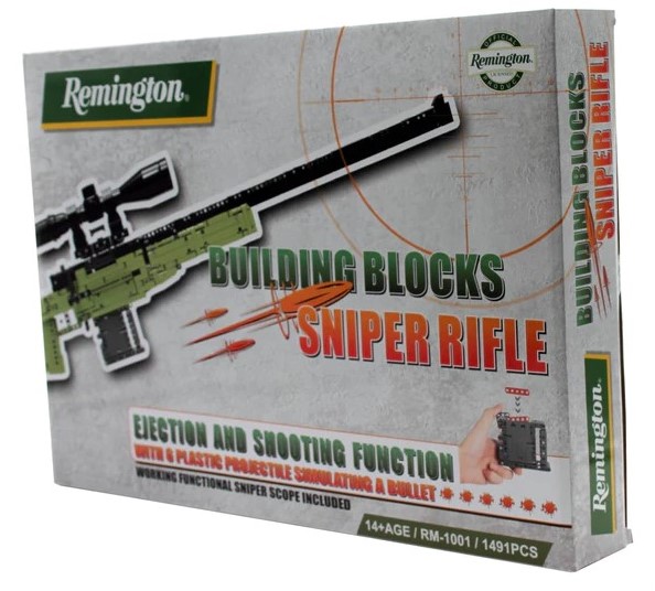 Remington Building Blocks Toy Sniper Rifle – Mad City Outdoor Gear