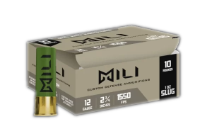 Mili Defense Rifled Slug 12Ga, 2-3/4, 1 Oz, Box of 10 - Buy One Get One  Free Promo » Tenda Canada