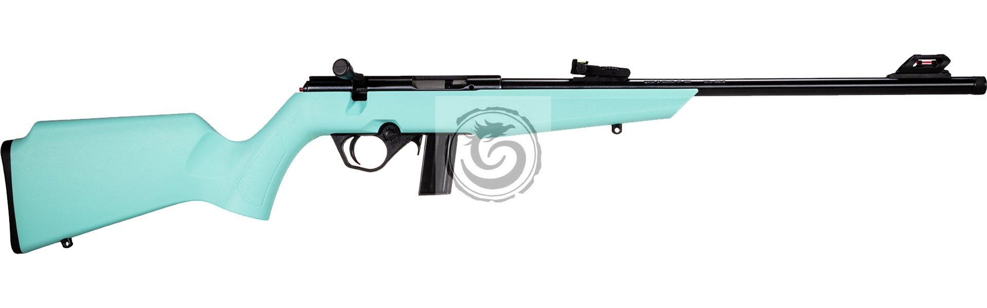 Rossi RB22 Compact Bolt-Action Rifle 22 LR Black/Cyan » Tenda Canada