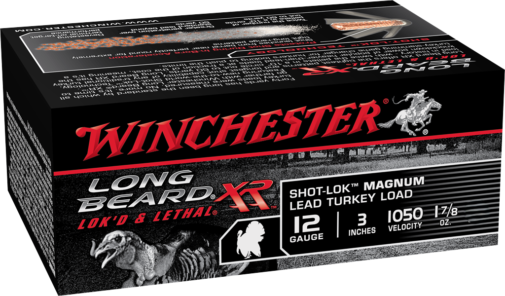 Winchester Long Beard XR Turkey 12 Ga, 3″, 1-7/8 oz #6 Lead Shot Box of 10